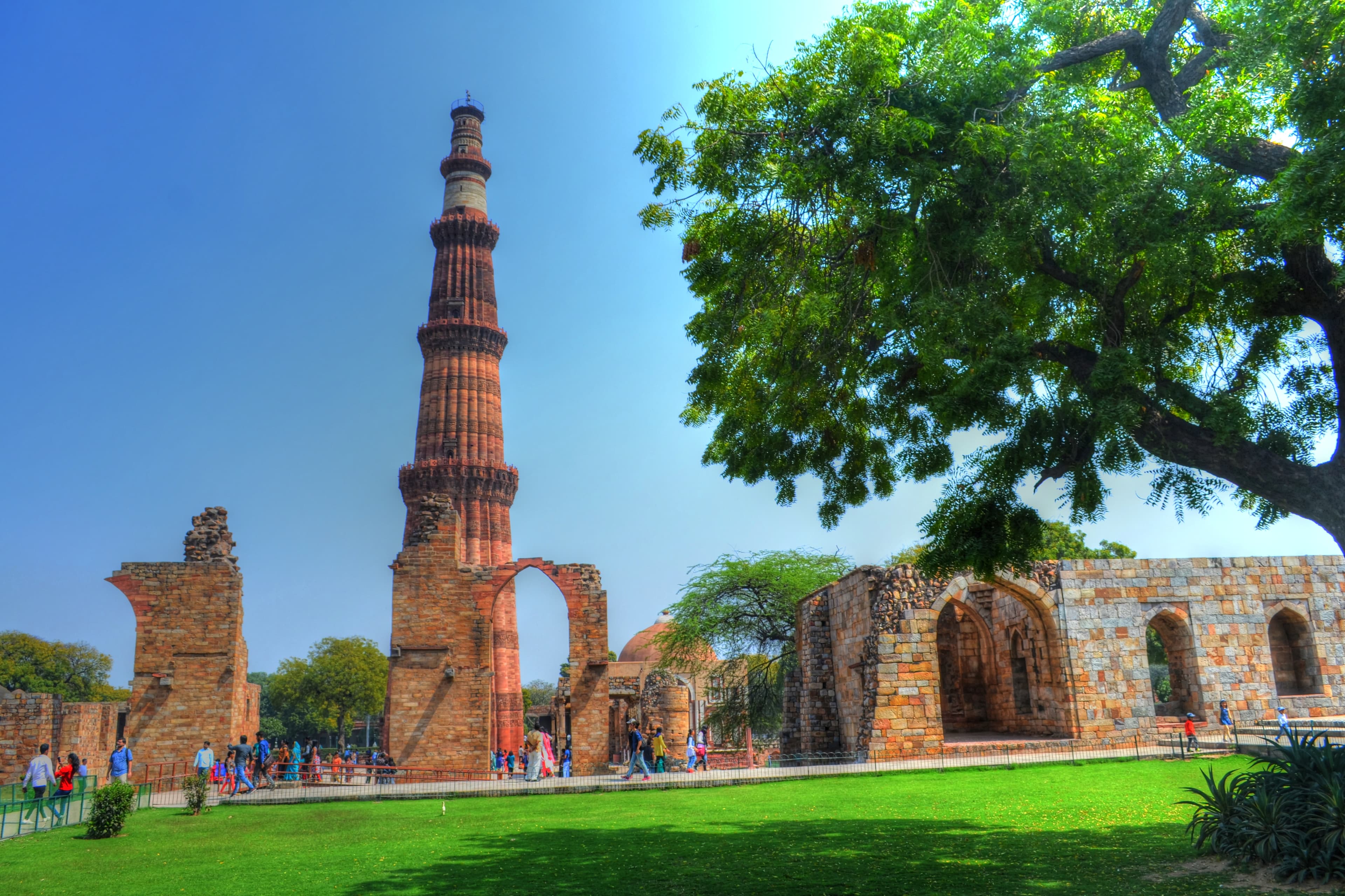 Qutub Minar at Sunrise